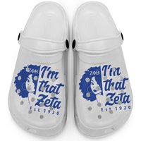 Zeta Phi Beta Sorority Sisterhood Clogs