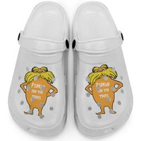 .lorax I Speak For The Trees So Cute Clogs
