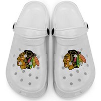 Chicago Team Blackhawks Logo Clogs