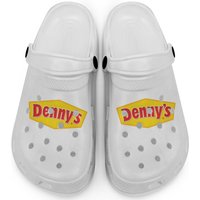 Denny's Food Logo Chain Restaurant Clogs