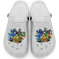 Rainbow Friends Chapter Two With Cyan And Yellow Classic Clogs Clogs
