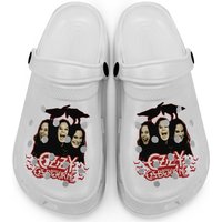 Ozzy Osbourne Black Band Clogs Rock Merch