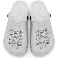 Airplane Just A Boy Who Loves Planes Boys Toddler Clogs