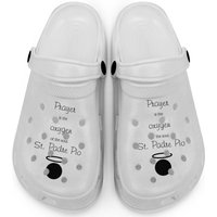 St. Padre Pio Quote Wo Clogs