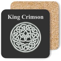 1982 King-crimson Vintage Discipline Album Promo Coasters
