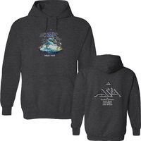 Asia Band Tour Men Double Sided Hoodies Double-sided Black Unisex