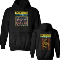 Scorpions Rock Believer World Tour 2022 Double Sided Double Sided Hoodies - Whitesnake Rock Believer North American Tour 2022 Double Sided Hoodies