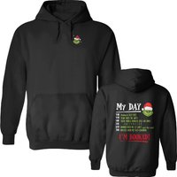 Funny Character Christmas Double Sided Hoodies