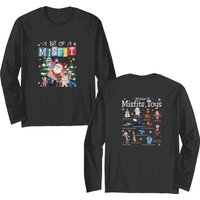 Misfit Toys Christmas Double Sided Long Sleeves, A Bit Of A Misfit Double Sided Long Sleeves, Rudolphs The Red Nosed Reindeer