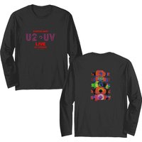 U2 Sphere 2023 Tour Vegas Ultraviolet Double Sided Long Sleeve Shirt