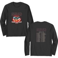 Cage The Elephant Neon Pill Tour 2024 Double Sided Long Sleeves, Cage The Elephant Fan Double Sided Long Sleeves