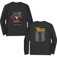 Lynyrd Skynyrd Zz Top Tour 2024 Double Sided Long Sleeves, Zz Double Sided Long Sleeves