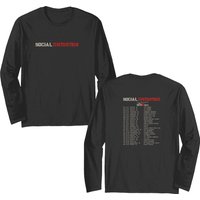 Social Distortion 2024 Fall Tour Double Sided Long Sleeves, Social Distortion Band Fan Double Sided Long Sleeves