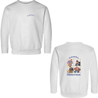90s Camel The Hard Pack Double Sided Sweatshirts | Joe Camel Promo Double Sided Sweatshirts