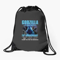 God Zilla 1954 – 2024 70th Anniversary Thank You Drawstring Bags