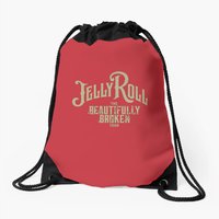 Jelly Roll Drawstring Bags