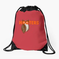 Hooters Drawstring Bags