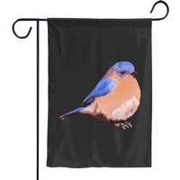 Eastern Bluebird Garden Flags