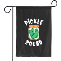 Dill Pickle Squad Cucumber Design - Pickle Squad Garden Flags