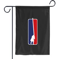 Highland Games Caber Toss Logo Style Garden Flags