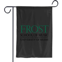 Frost School Of Music (university Of Miami) Garden Flags