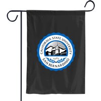 Cal State College San Bernardino Logo Garden Flags