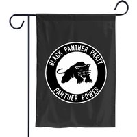 Black Pantherr Party Logo Garden Flags
