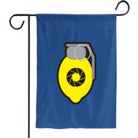 Combustible Lemon Garden Flags
