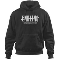 Endling Extinction Is Forever Hoodies