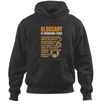 Glossary Of Engineering Terms Engineer Definitions Funny T Hoodies