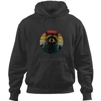 Racoon Hoodies - Black - Xl - Adult - Unisex, Gift Racoon Hoodies - Black - Xl - Adult - Unisex