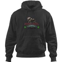 Vintage Moose Drool Brewing Co. Hoodie - Glacier Park Montana Print