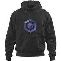 Gaming Gamecube Denim Logo Hoodies