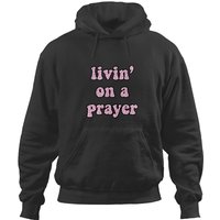 Livin' On A Prayer-bon Jovi-song Lyric Leopard Cheetah Hoodies