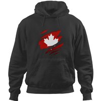 Canada Red Leaf Hoodies