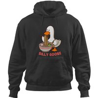 Silly Goose Silly Goose Eating Ramen Hoodies