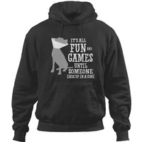 Its All Fun And Games Until Someone Ends Up In A Cone Hoodies