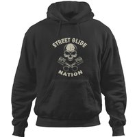 Twosided Print Street Glide Nation Motorcycle Motorcyclists Hoodies