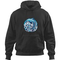 Dolphin Flip Out Of The Waves Ocean Marine Mammal 1 Hoodies