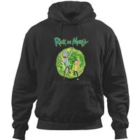 Rick And Morty Dimension Portal Hoodies