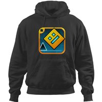 Geometry Dash Logo Hoodies