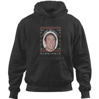 Nicholas Cage Christmas Sweater - Saint Nicholas | Funny Gift Santa Nick Cage Hoodies