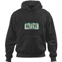 Colorado Native License Plate Hoodies
