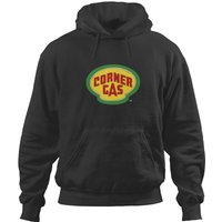 Corner Gas Logo Wwhite Text Hoodies