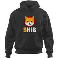 Shiba Inu Logo Crypto Token To The Moon Hoodies