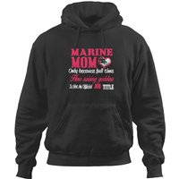 Marine Mom Hoodies Hoodies