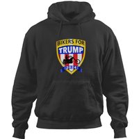 Bikers For Trump 2024 American Hoodies