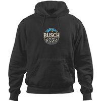 Busch Light Beer Proudly Brewed With Corn Circle Logo Hoodies