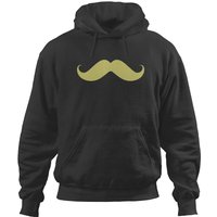 Blond Gold Mustache Hoodies