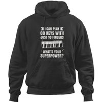 Piano Gift Pianist Piano Music Synthesizer Hoodies